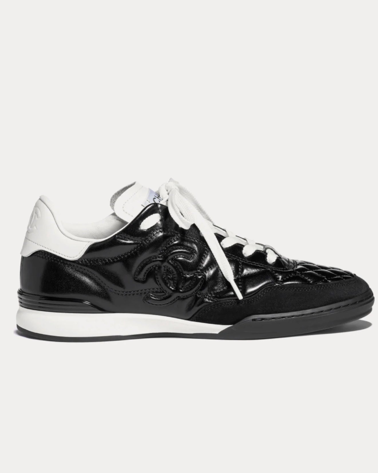 CHNL Black Low Top